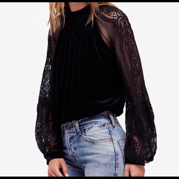 Free People Tops - Free people dream team velvet top Free People Tops - Free people dream team velvet top
